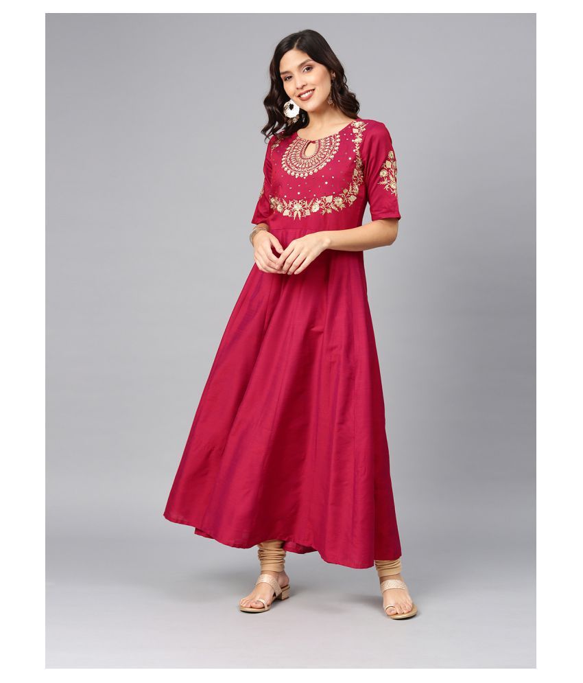 pure silk kurtis online