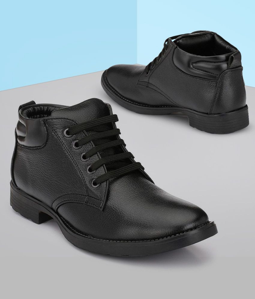 Buy Mactree Black Casual Boot Online at 