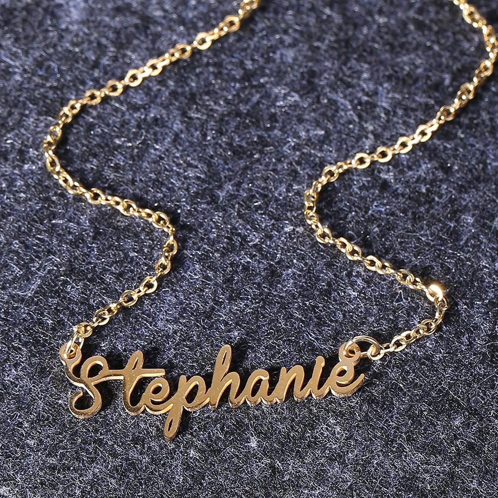 Fashion Jewellery Unisex Nameplate 