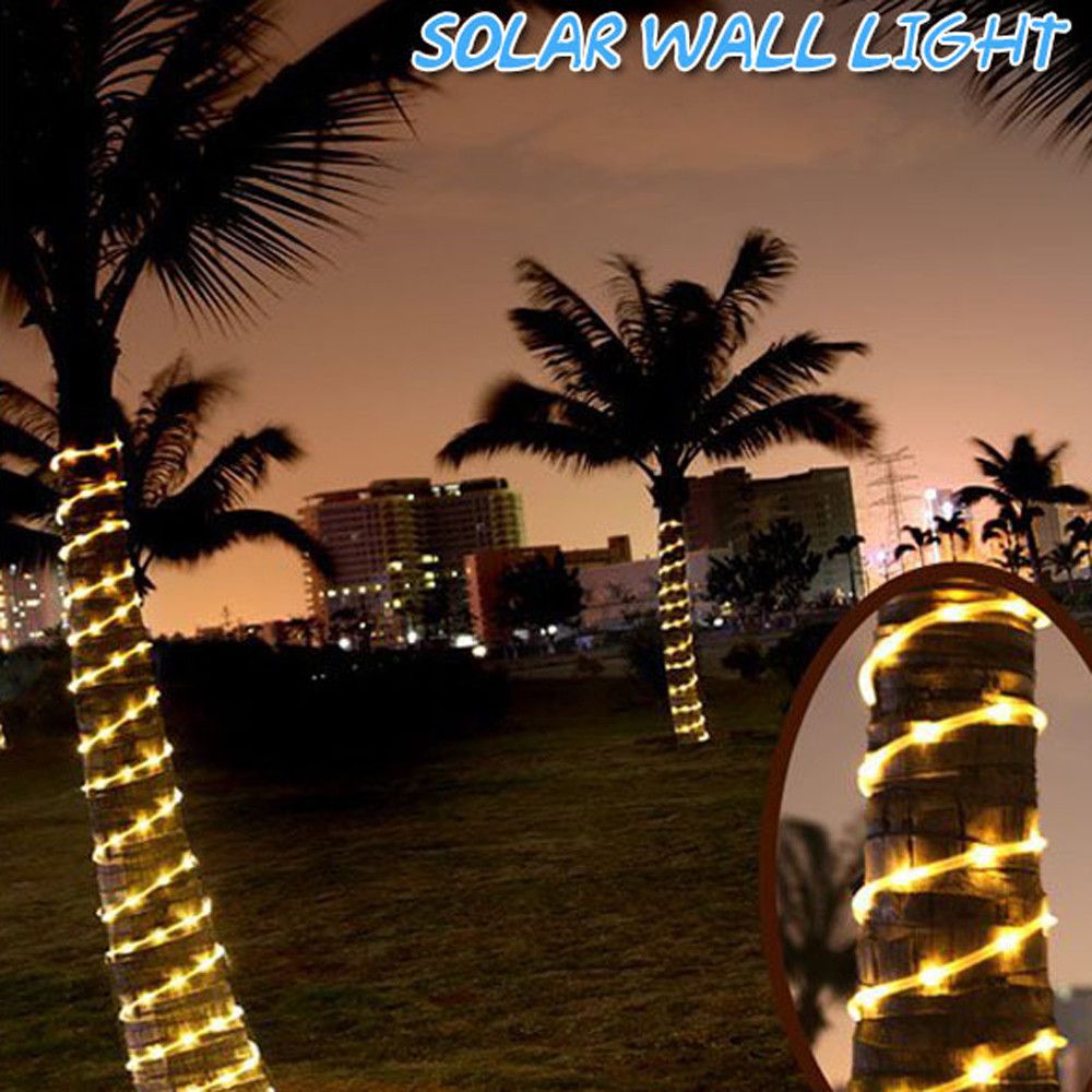50 LED Solar Fairy Lights Chain Christmas Tree Chain Outdoor Garden Party` BP