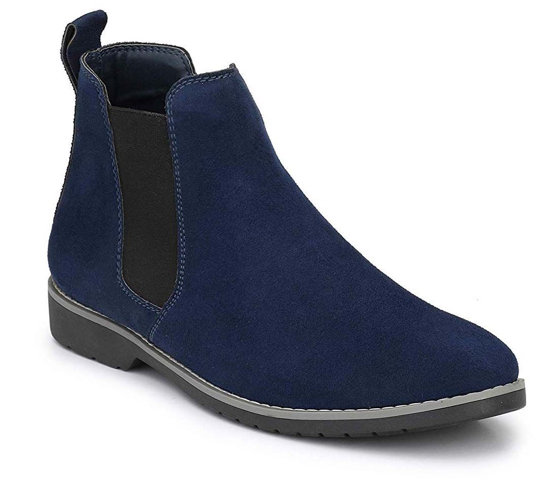 chelsea boot blue