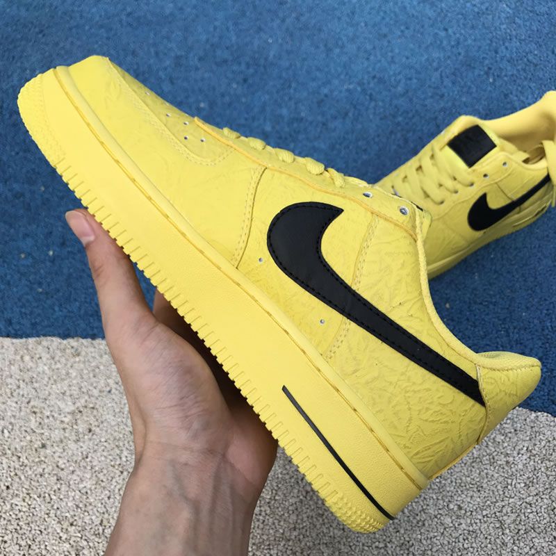 nike air force utility yellow