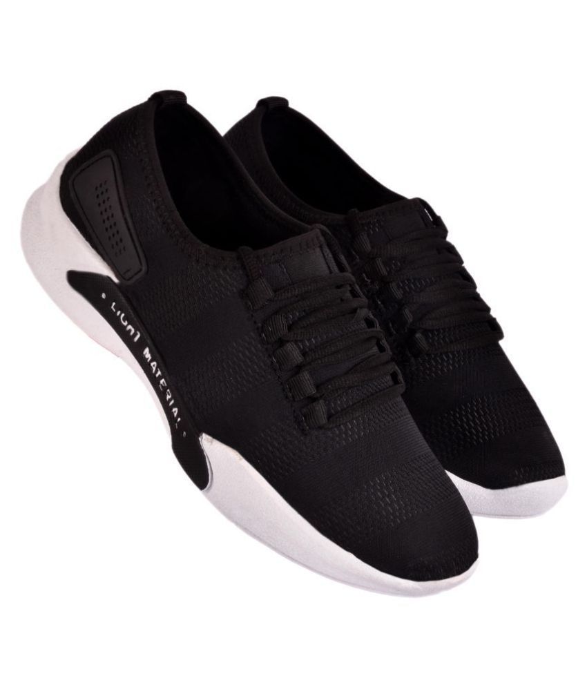 aadi sneakers black casual shoes