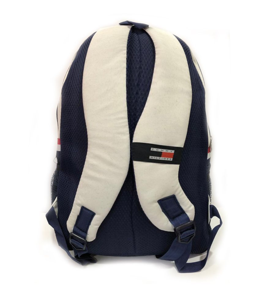 Tommy Hilfiger White Polyester College 