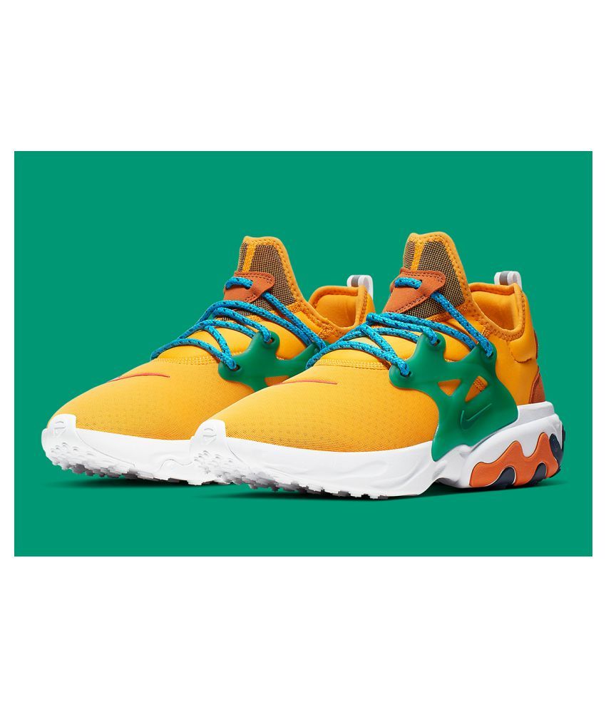 yellow presto react