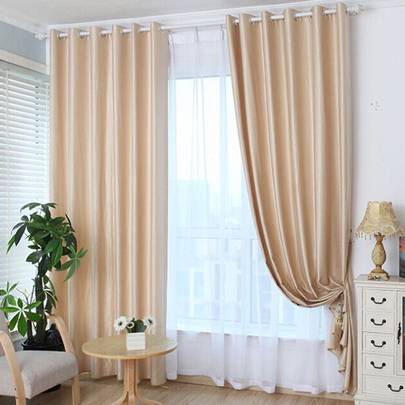 Cotton Linen Blackout Window Curtains For Living Room Bedroom Beige Buy Cotton Linen Blackout Window Curtains For Living Room Bedroom Beige Online At Low Price Snapdeal