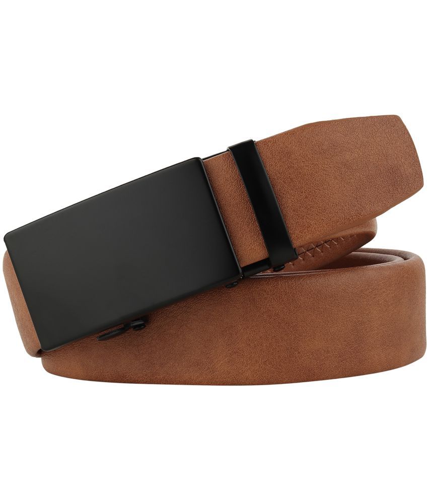     			Loopa Brown PU Formal Belt Pack of 1