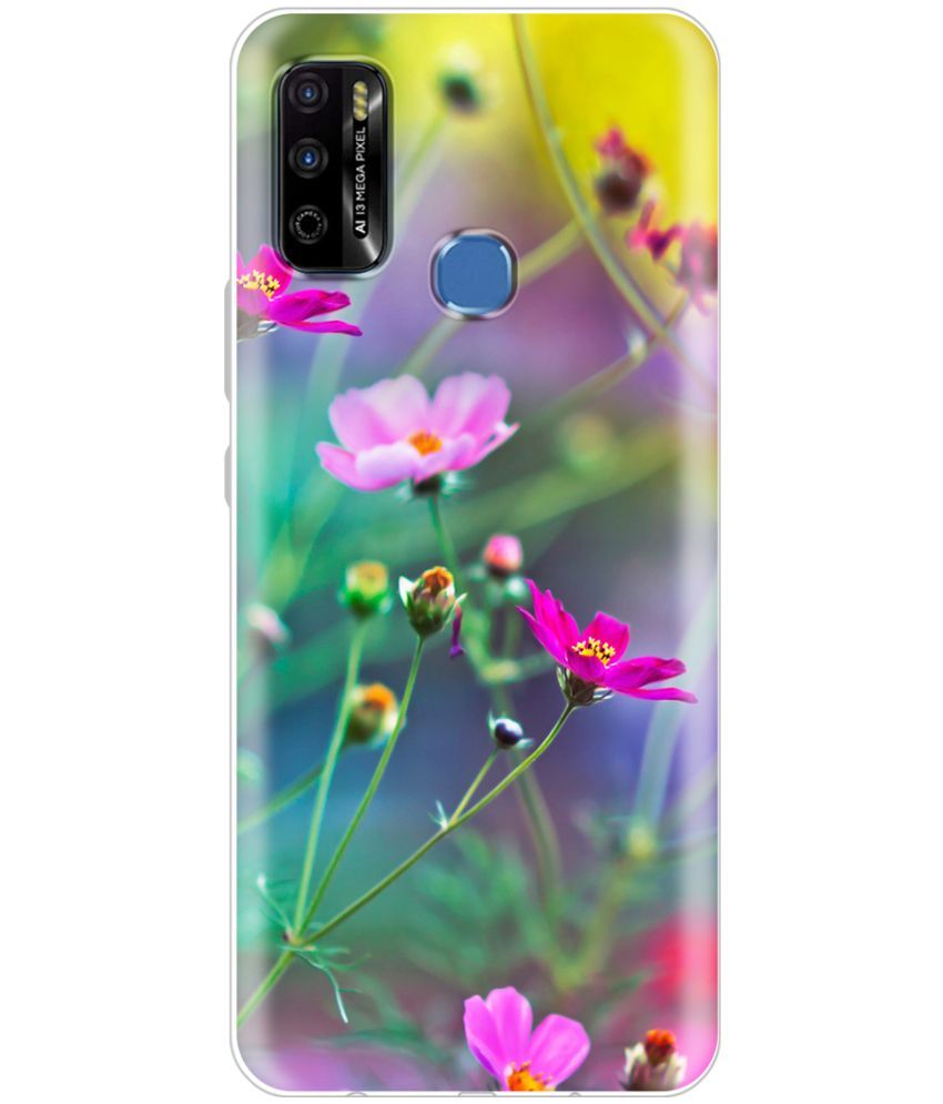     			NBOX Printed Cover For Infinix Smart 4 Plus