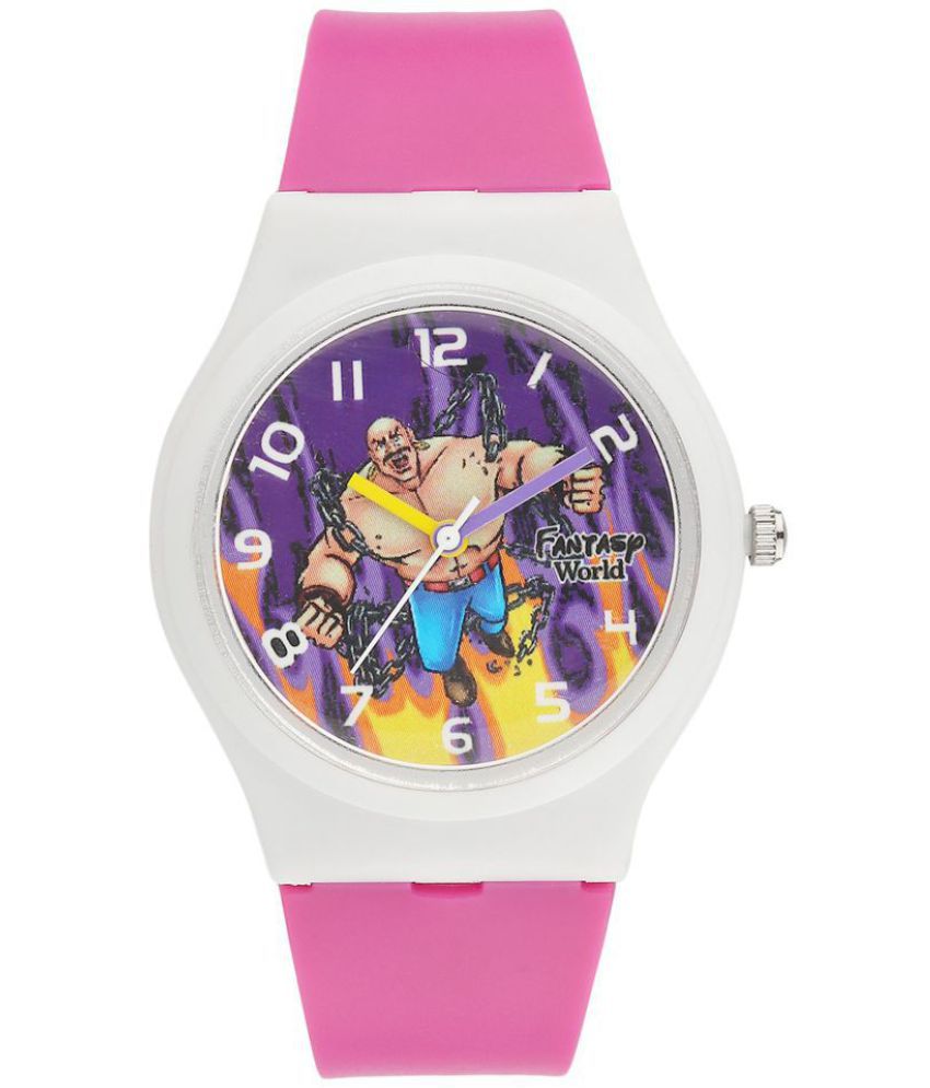 Fantasy World Analogue Chacha Chaudhary / Cartoon Character watch for kids  (watch for girls & watches for boys) - Ideal birthday gift for girls /  birthday gift for boys Price in India: