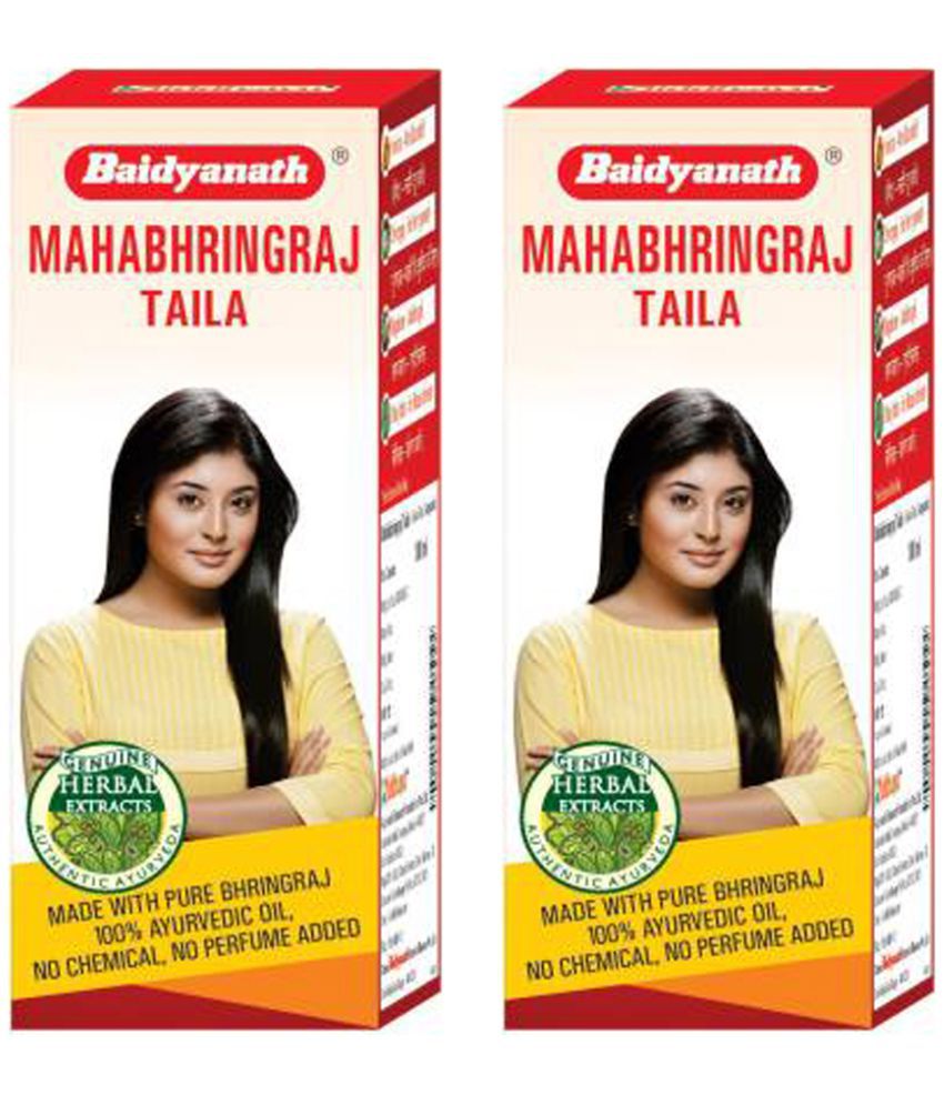 Baidyanath Mahabhringraj Taila Oil 100 ml Pack Of 2: Buy Baidyanath  Mahabhringraj Taila Oil 100 ml Pack Of 2 at Best Prices in India - Snapdeal