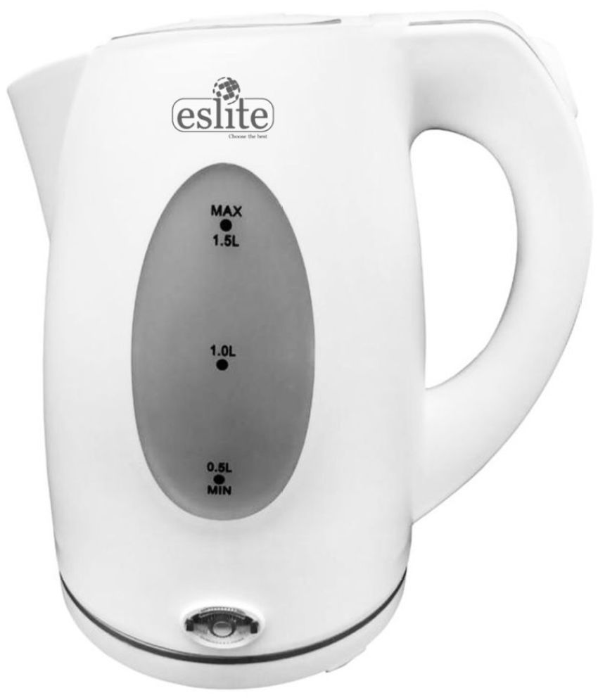 Eslite Keep-Warm Function 1.5 Liter 1500 Watt Plastic Electric Kettle