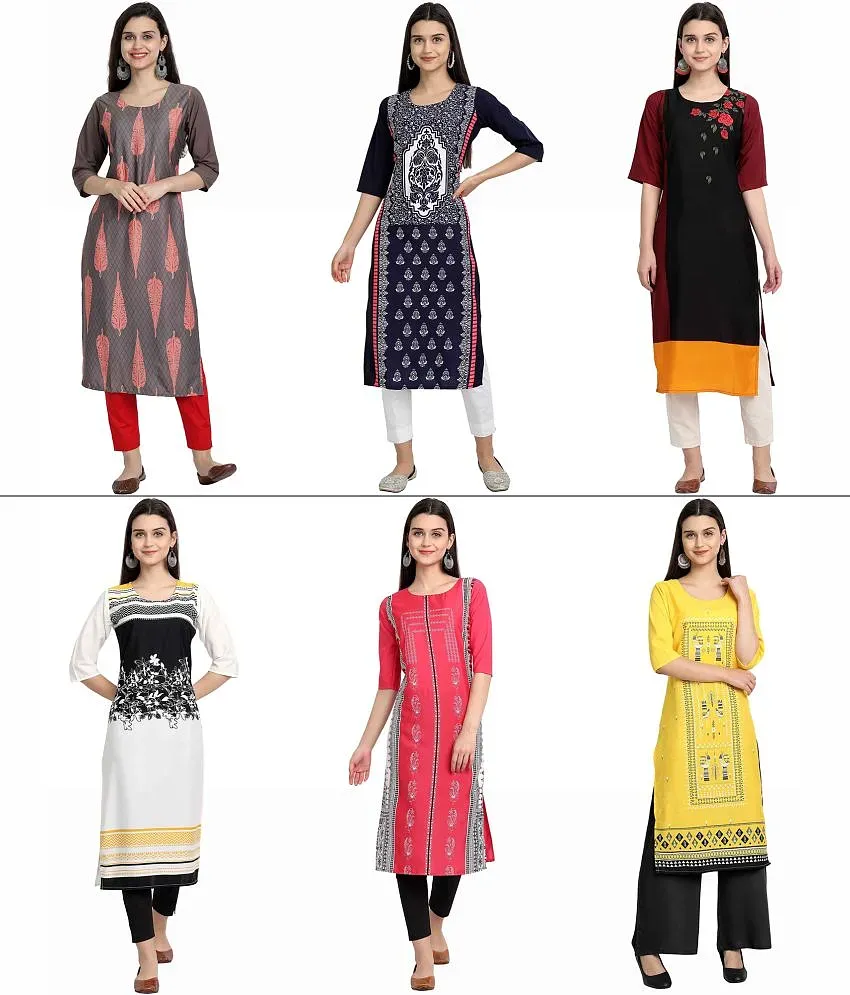 Snapdeal hot sale crepe kurtis