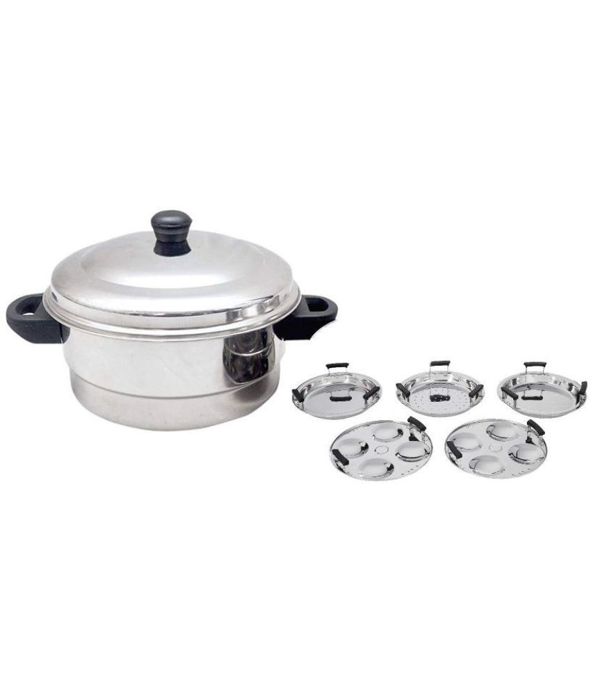     			Dynore Stainless Steel Idli Cooker mL