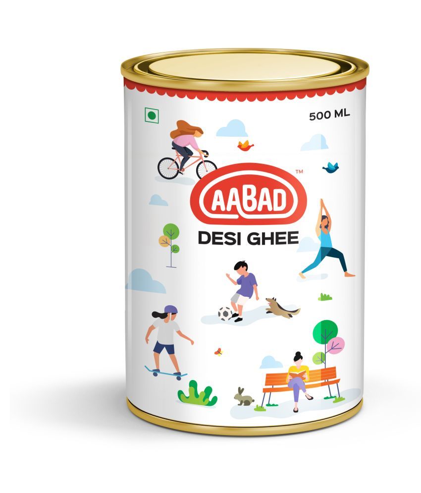 AABAD Natural Cow Desi Ghee 500 mL Buy AABAD Natural Cow Desi Ghee 500