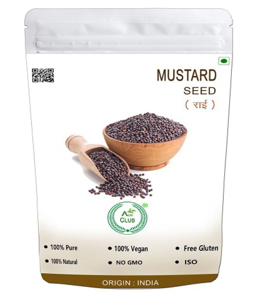     			AGRI CLUB - 200 gm Rai (Mustard seeds) (Pack of 1)