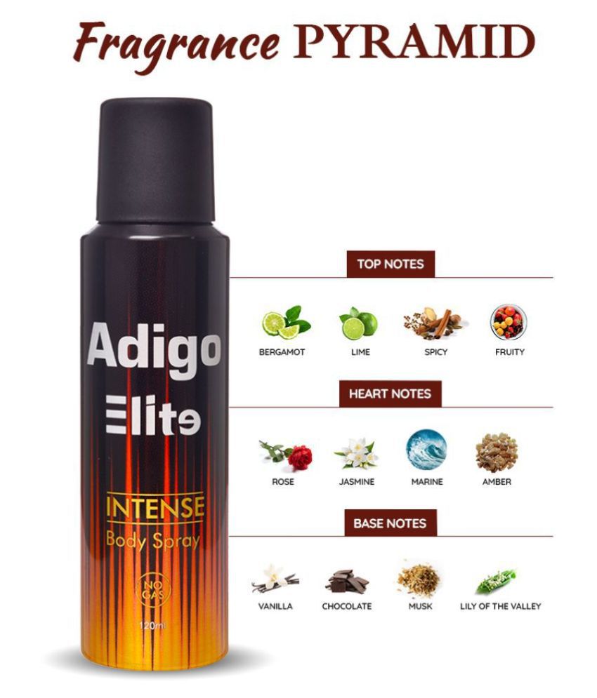 Adigo Elite Body Spray - Intense: Buy Online at Best Prices in India ...