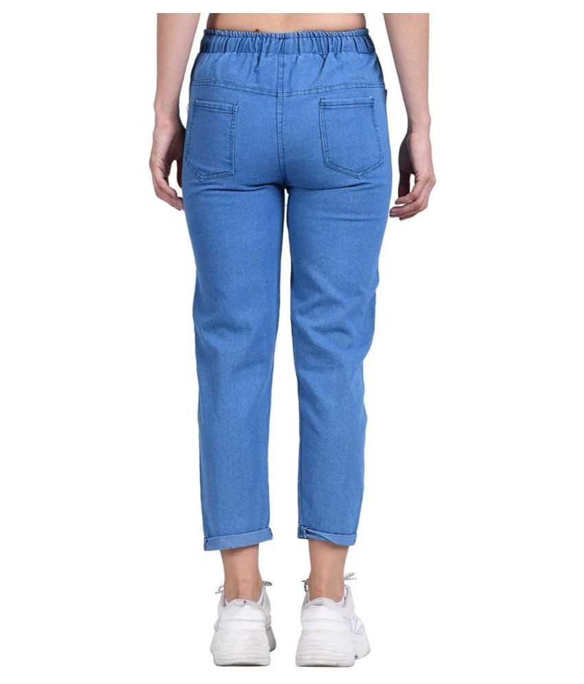 LIVSI Denim Jeggings - Blue - Buy LIVSI Denim Jeggings - Blue Online at ...