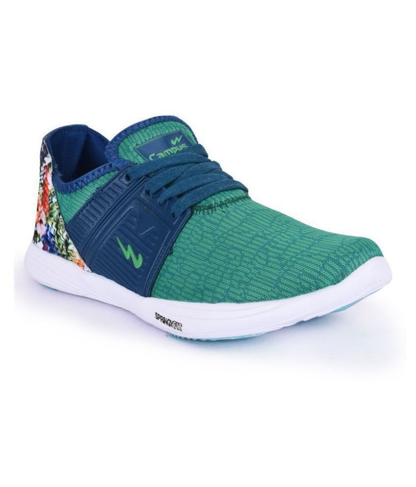     			Campus Green Running Shoes