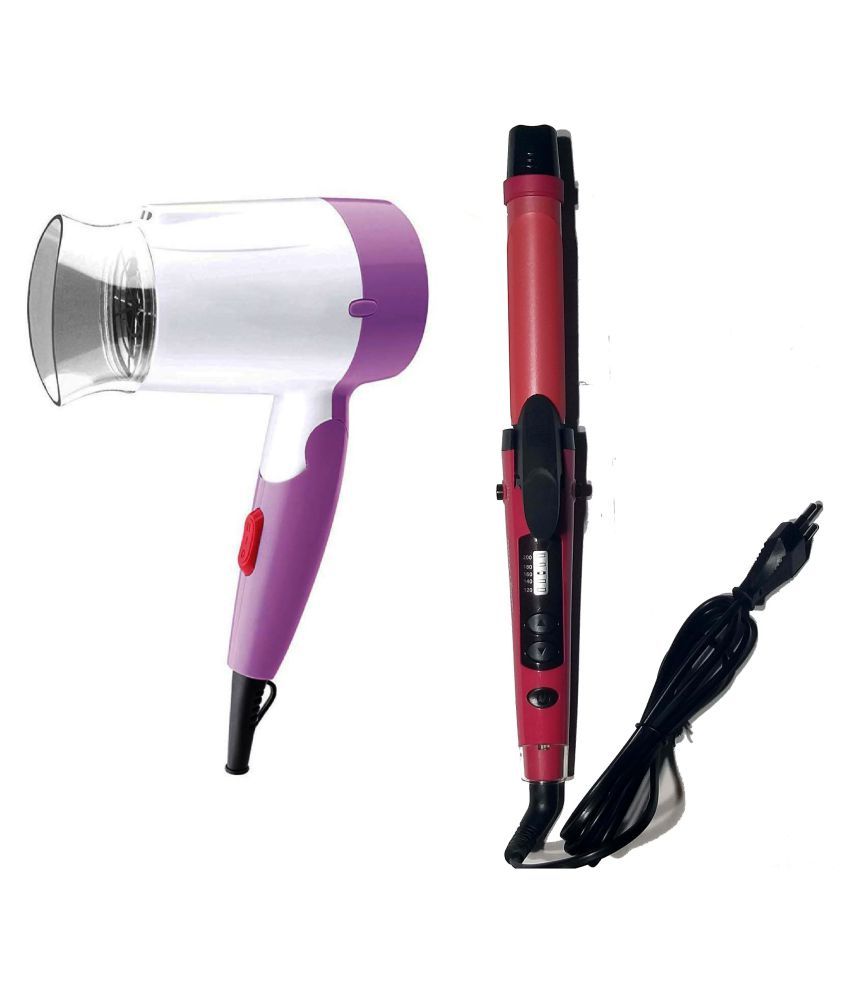     			Rock Light Combo Staightener & Hair Dryer ( Multi )