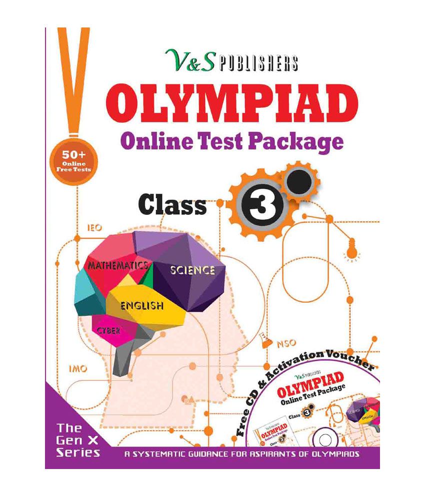     			Oympiad Online Test Package Class 3 (Free CD With Activation Voucher)