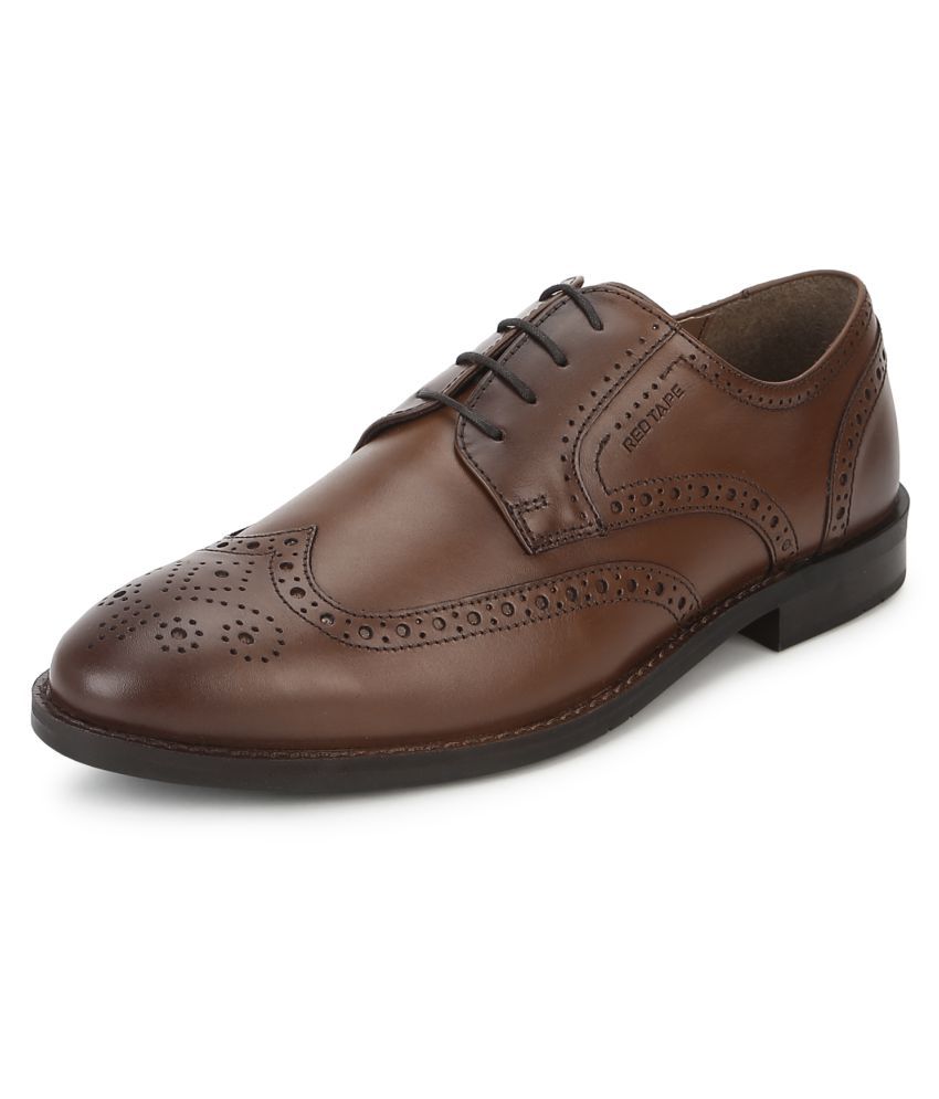 red tape derby formal shoes