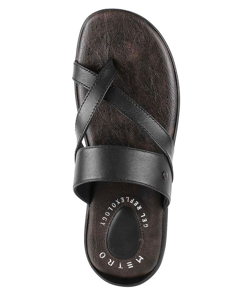 metro slippers for gents