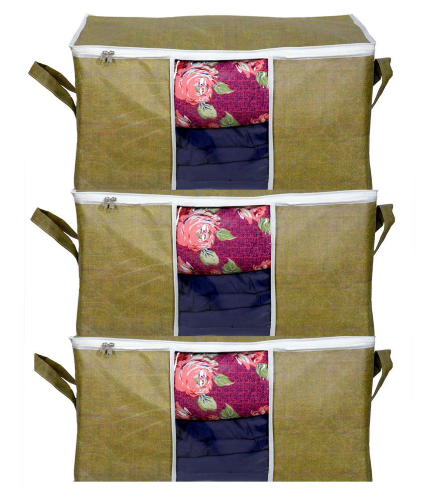     			PrettyKrafts Fabric Garment Bag