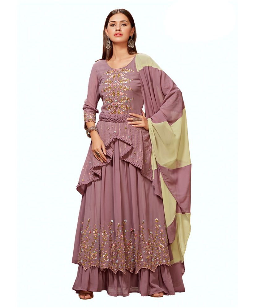 georgette ethnic dresses