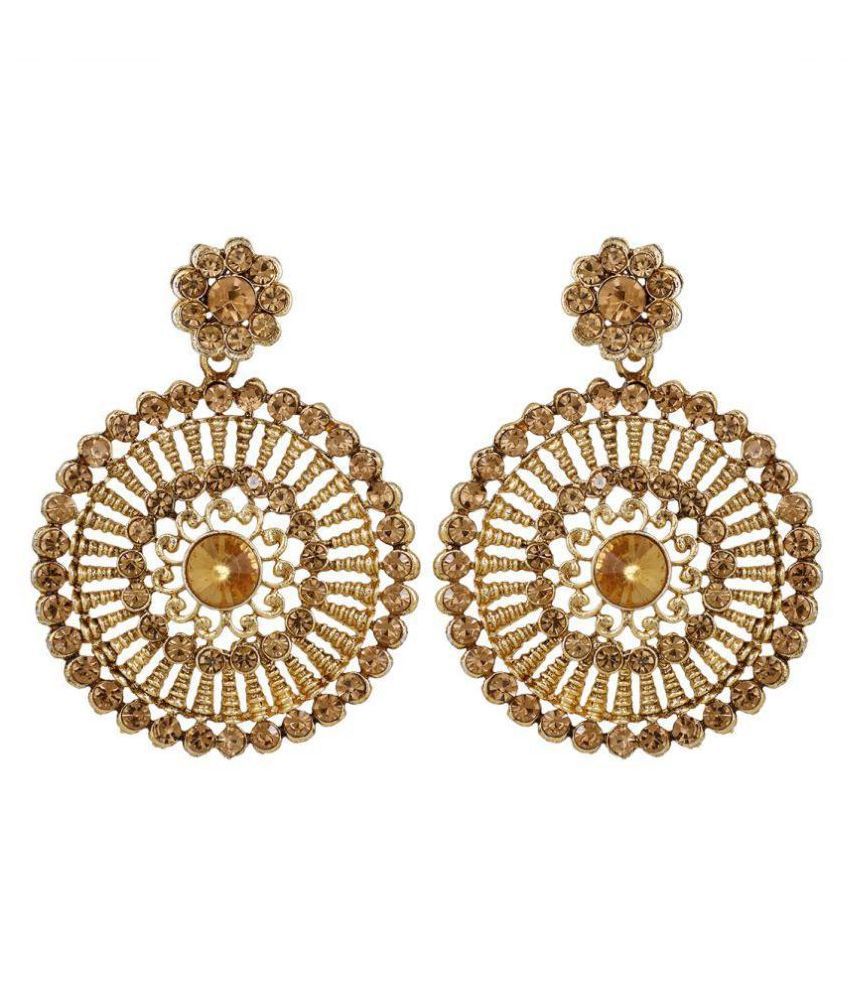     			"Piah Fashion LCT Austin Diamond pearl   Earrings for Women"