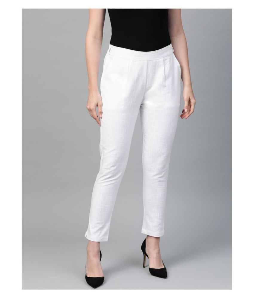 cotton formal pants