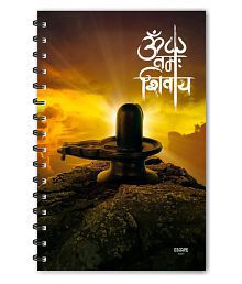 ESCAPER Om Namah Shivay Diary (RULED), Devotional Dairy, God Diary, Designer Diary, Journal, Notebook, Notepad