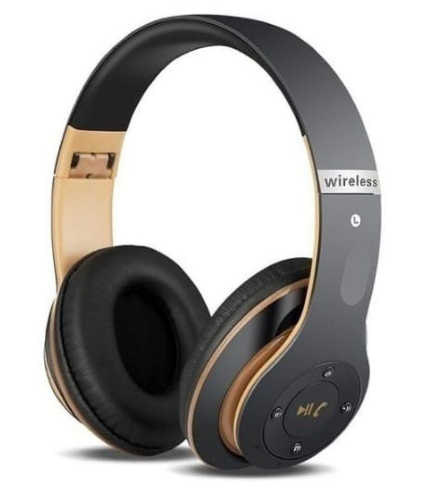 drums MDR007XB Extra bass Over Ear Wireless With Mic Headphones