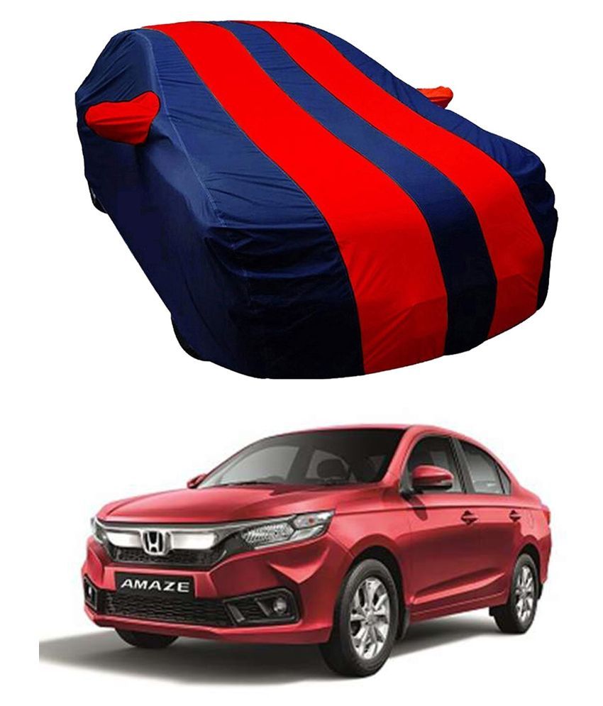 EKRS Dustproof Car Body Covers For Honda AMAZE with Mirror Pockets