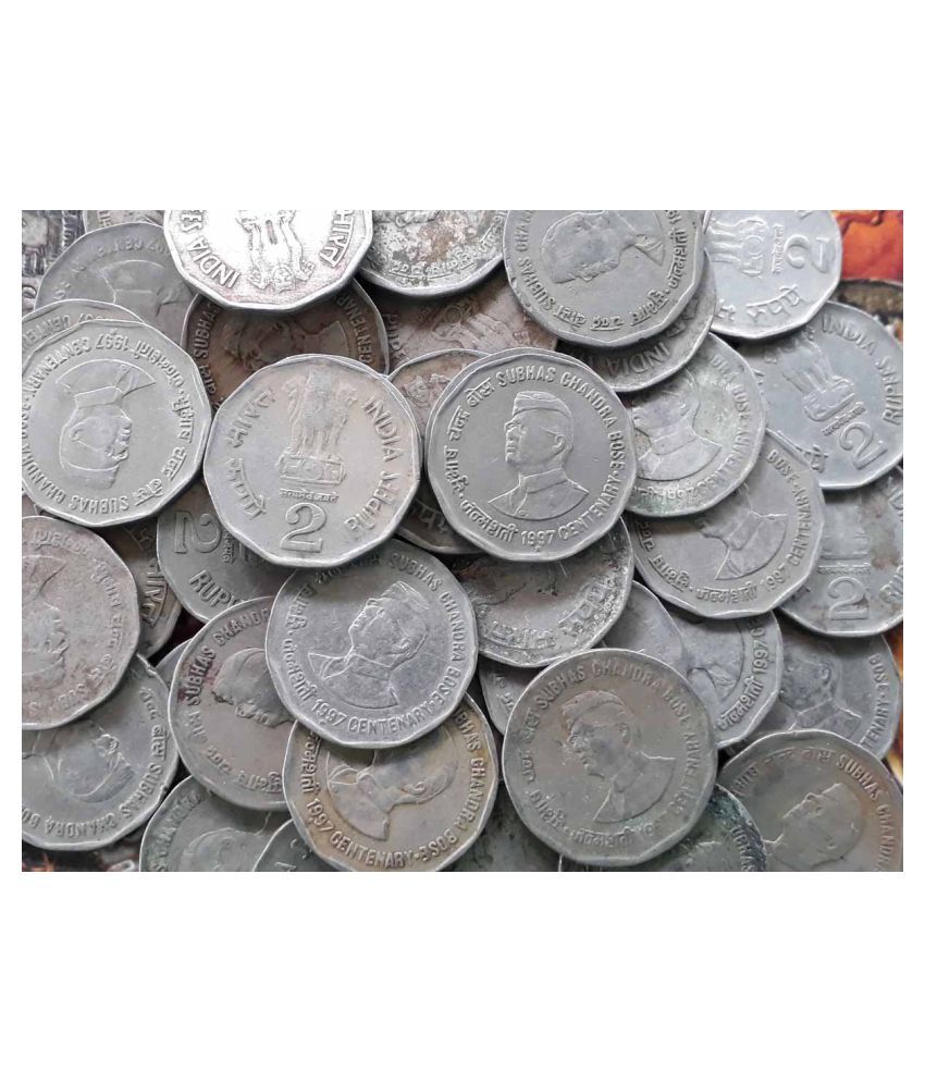     			MANMAI COINS - Birth centenary of Subhas Chandra Bose 50 Numismatic Coins