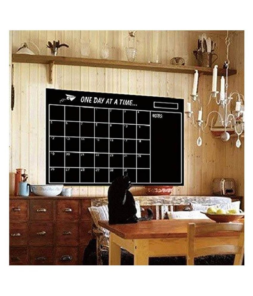 Monthly Plan Weekly Plan Chalkboard Calendar Blackboard Sticker Planner
