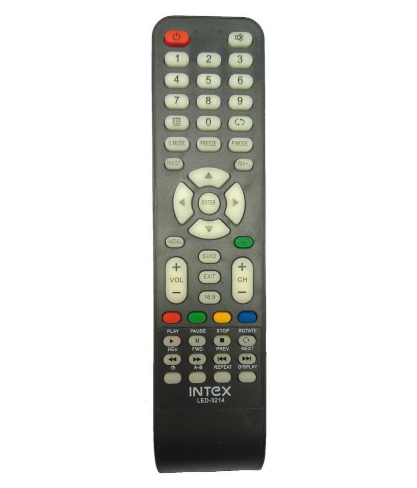 Buy Ritebuy led-3214 led/lcd tv TV Remote Compatible with Intex Online ...