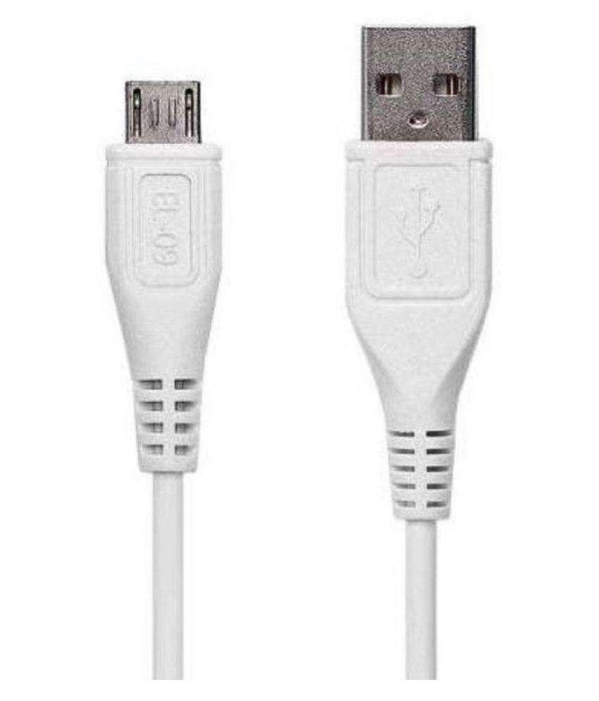 vivo charging cable USB Data Cable White 1 Meter All Cables Online