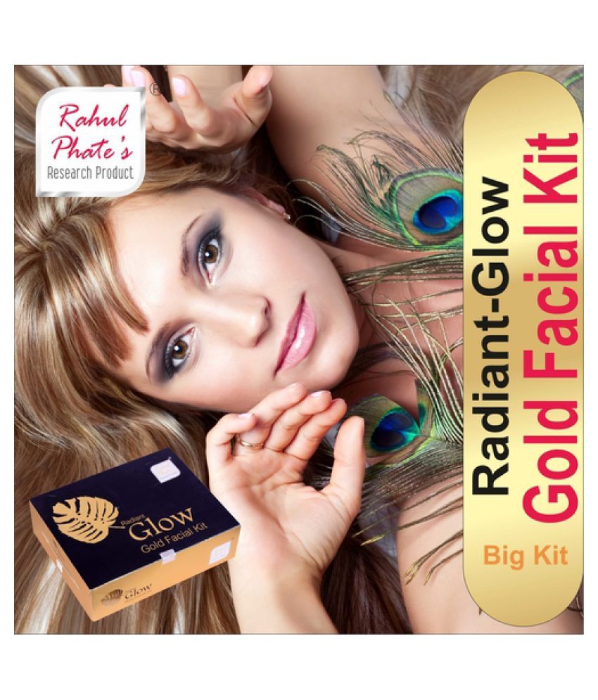 radiant glow gold facial kit