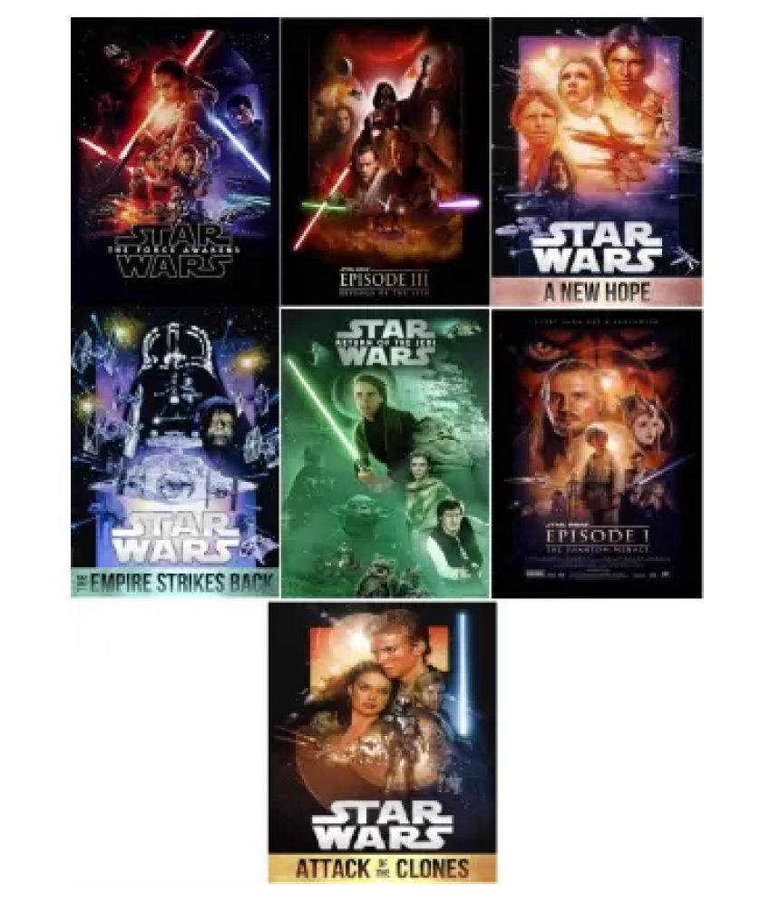 Star Wars ( 7 Movies name see in Description ) Dual Audio Hindi and