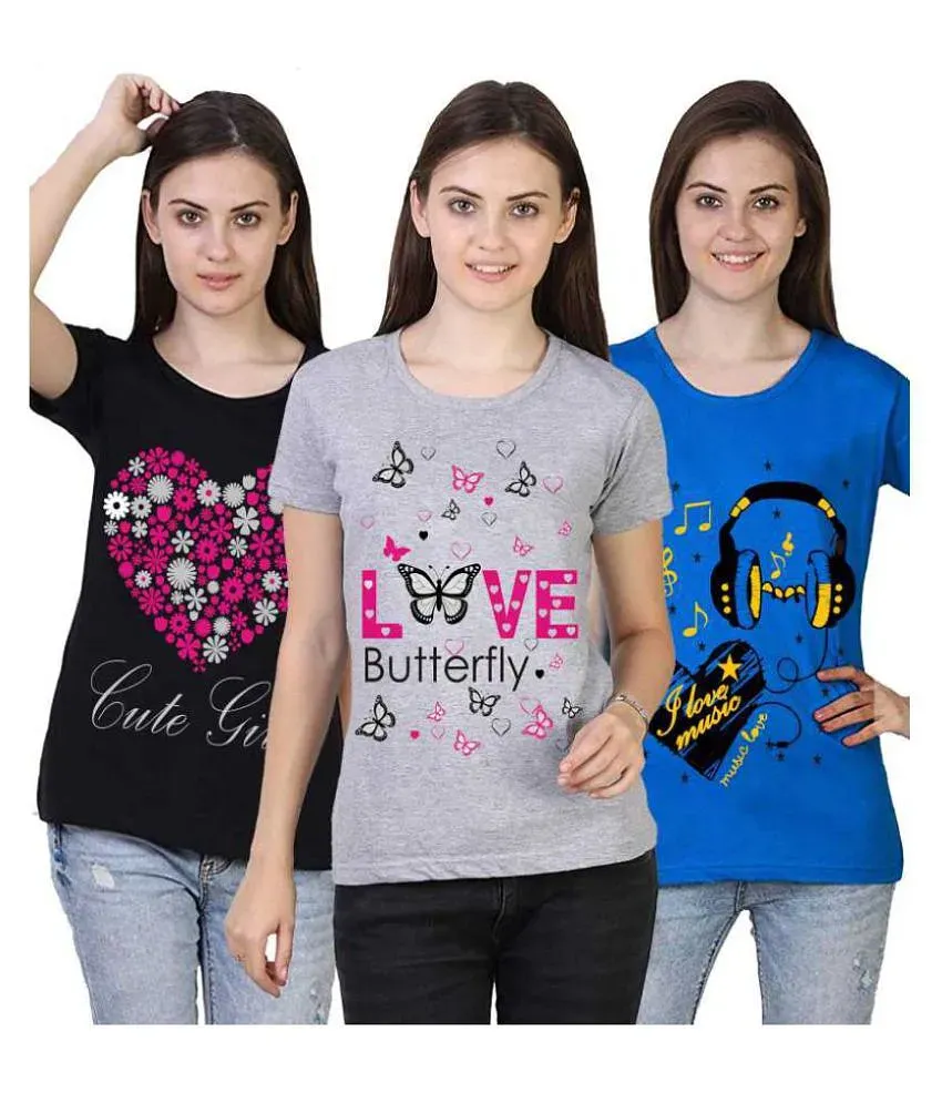 Snapdeal t hot sale shirts for ladies