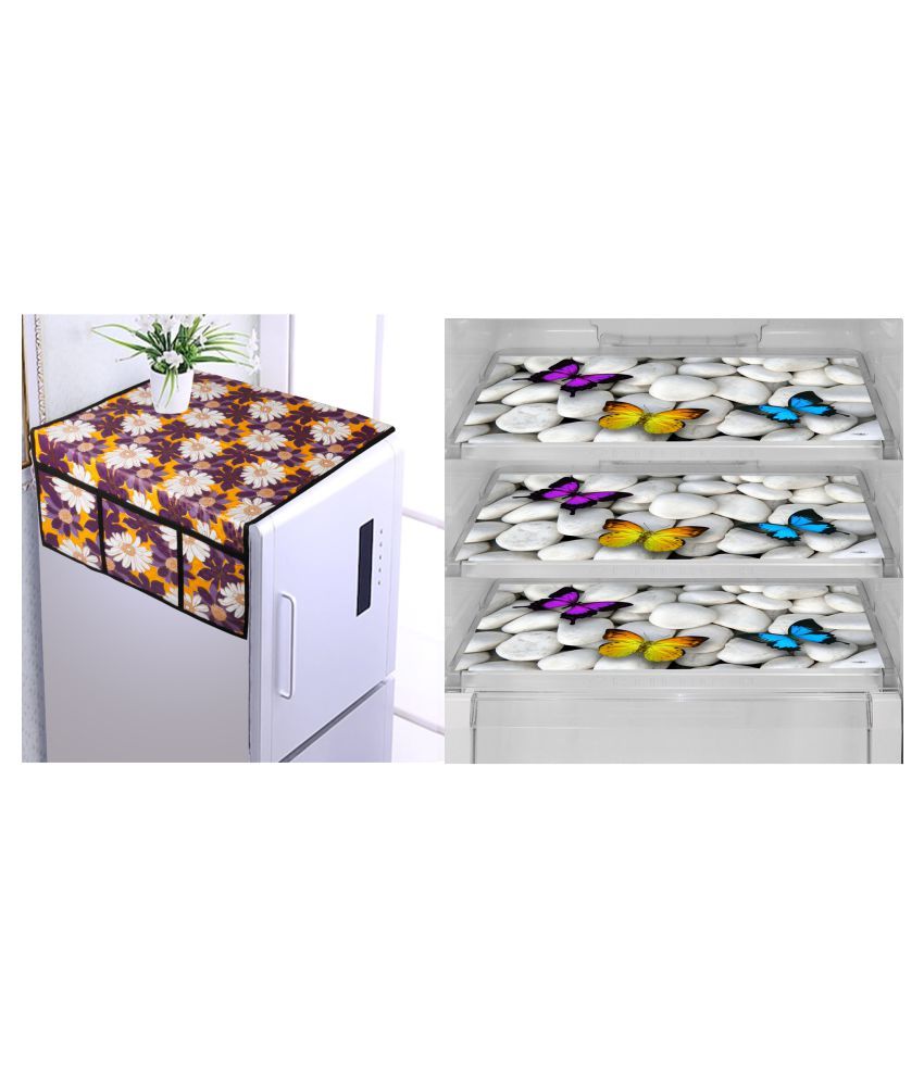     			ARADENT Set of 4 PVC Multi Fridge Top Cover