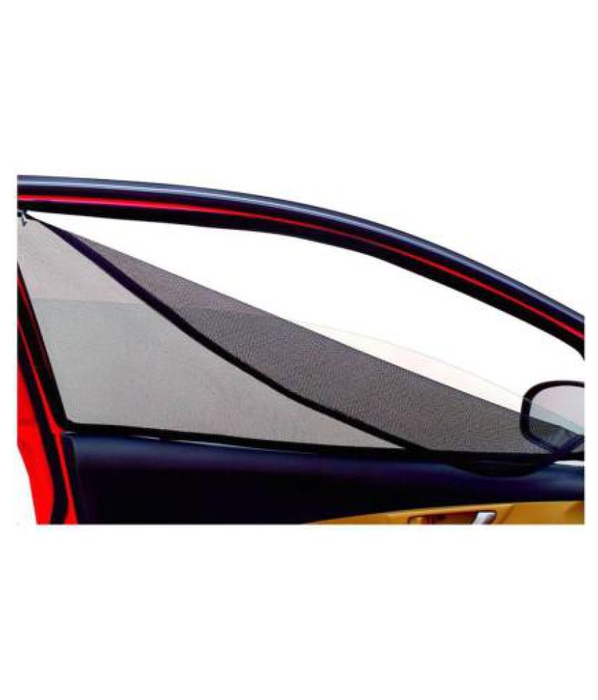 APICAL Side Window Sun Shade for Hyundai Elite I20 (Black