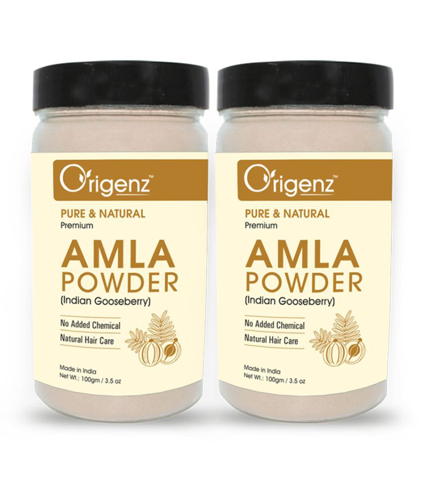 Origenz Amla Powder for Healthy Hair Powder 100 gm Pack Of 2