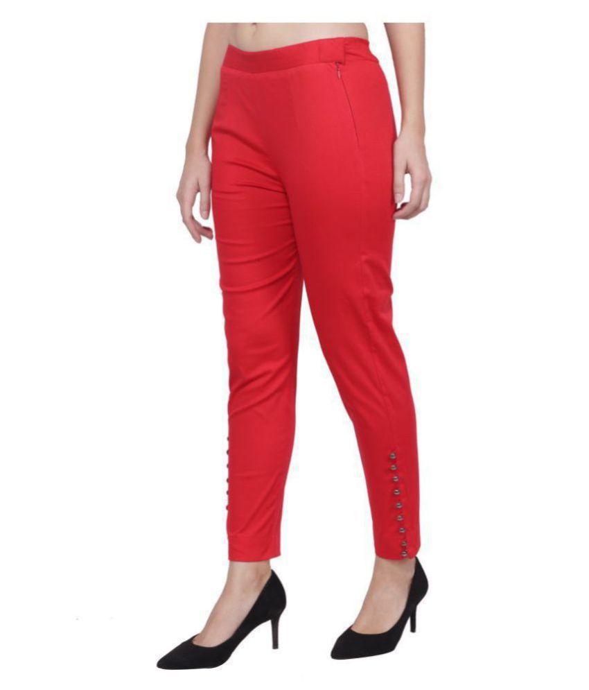 cotton lycra pants