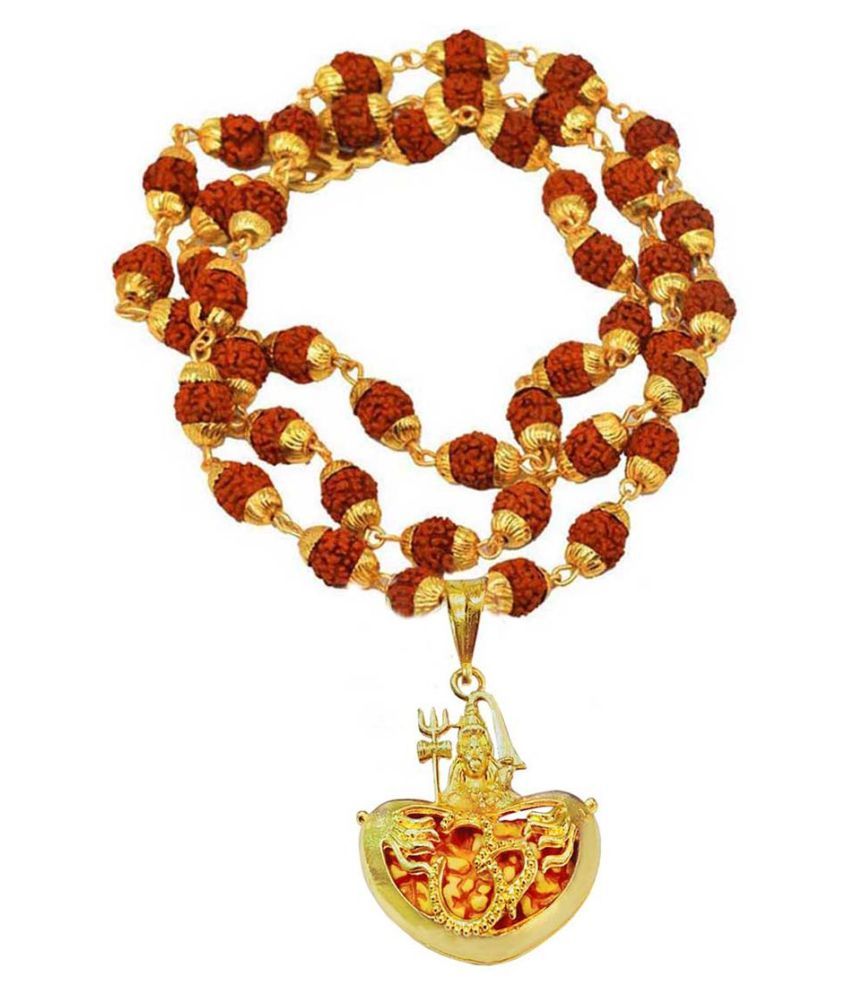 gold locket mala