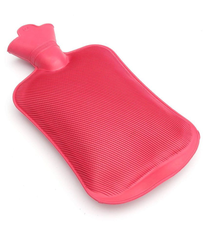 Aryshaa Cold & Hot Water Rubber Bottle For Pain Relief (Pack Of 1) Assorted Colours