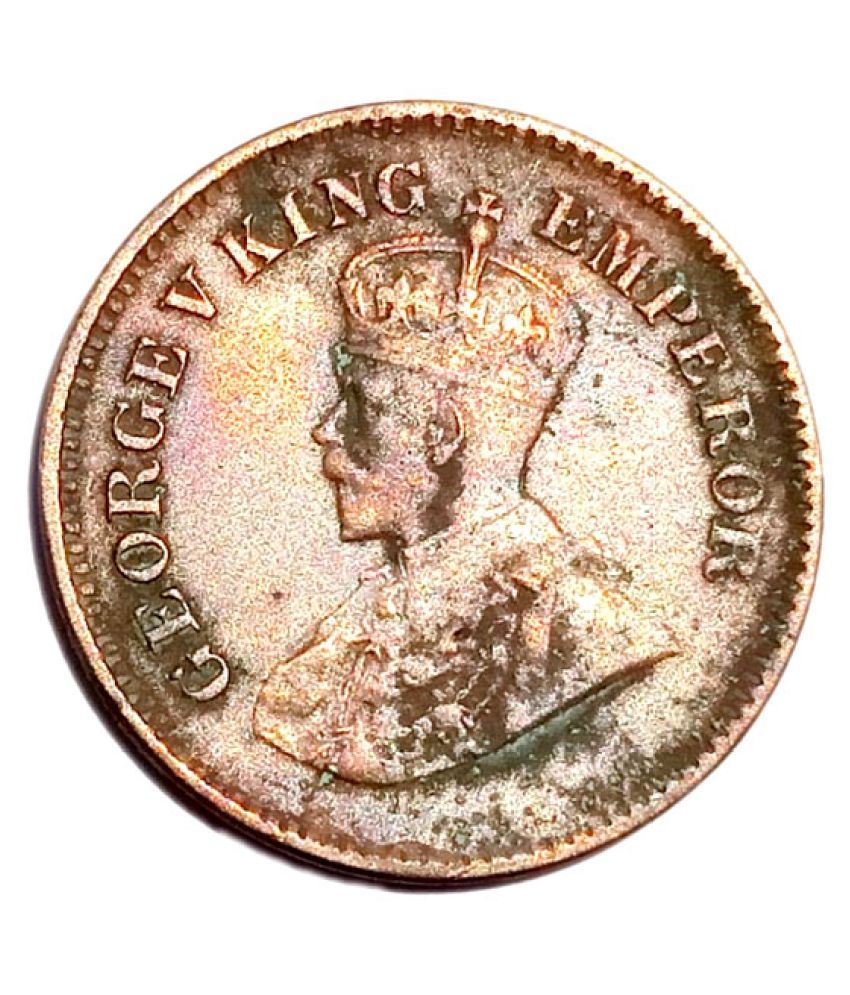 OLD RARE ONE QUARTER ANNA YEAR 1936 V KING EMPEROR Buy OLD RARE