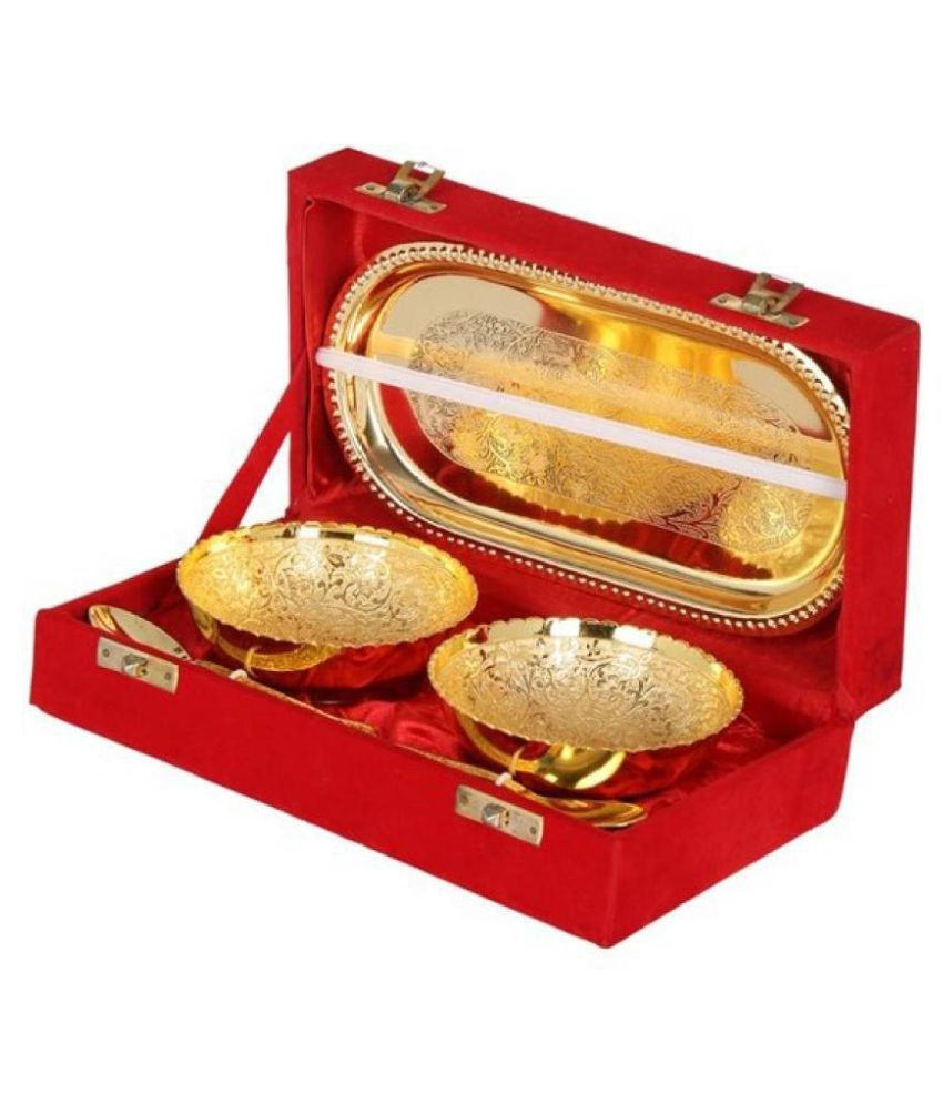 Arsalan Silverplated Gold/Silver Plated Gift Item - Pack of 5