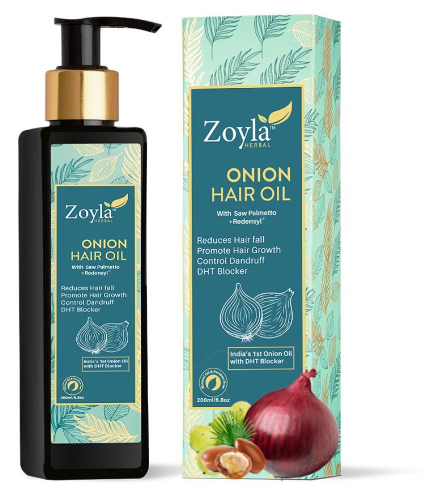 Zoyla Herbal Onion Hair Oil 200 mL Buy Zoyla Herbal Onion Hair Oil 200