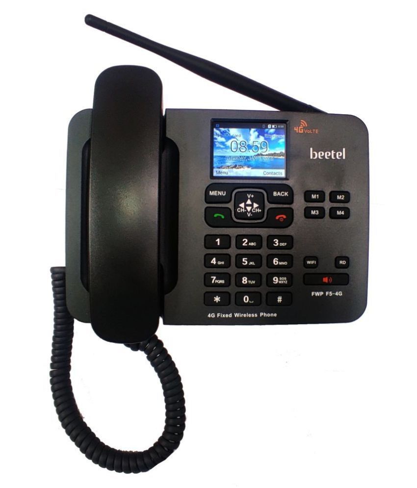 Buy Beetel F54G Wireless GSM Landline Phone ( Black ) Online at Best Price in India Snapdeal